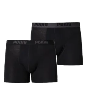 Puma Basic Boxer 2-Pack Black