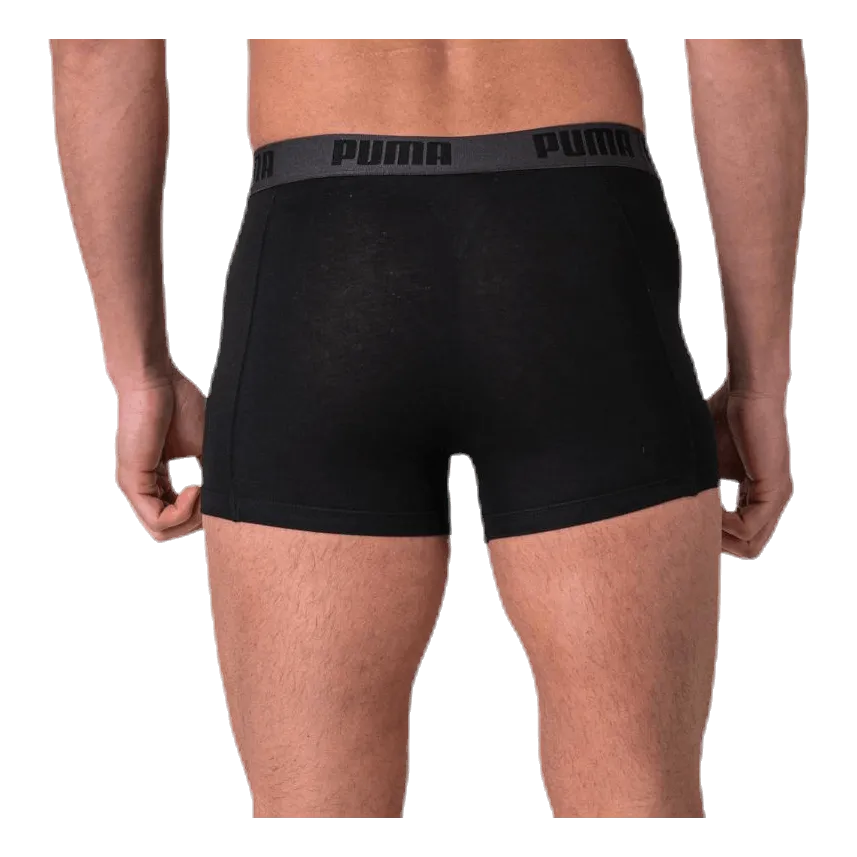 Puma Basic Boxer 2-Pack Black