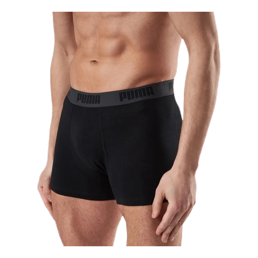 Puma Basic Boxer 2-Pack Black