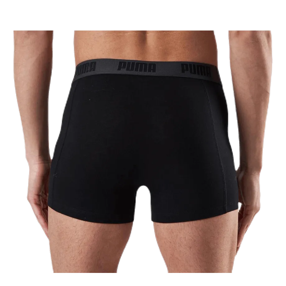 Puma Basic Boxer 2-Pack Black