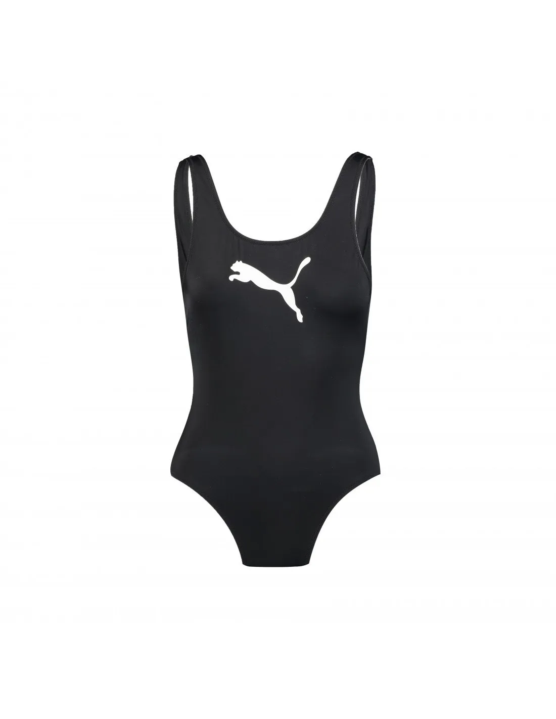 PUMA - Bañador negro Classic Swimsuit Mujer