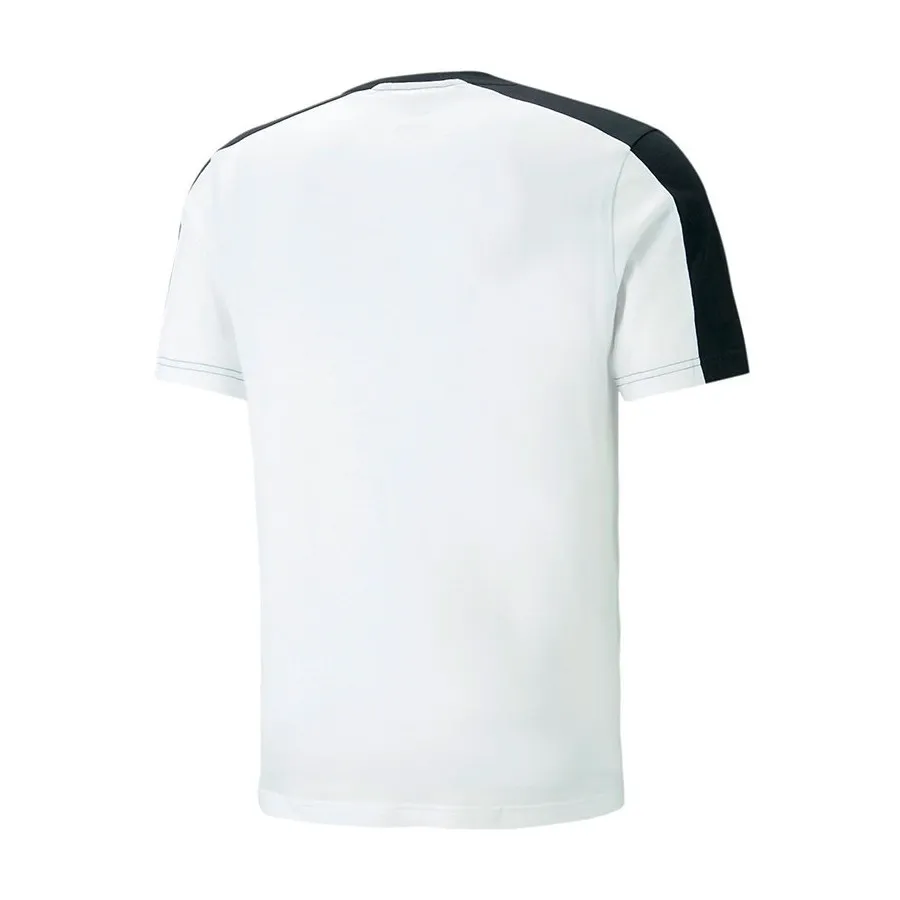 PUMA Camiseta Hombre ESS BLOCK X TAPE TEE 673341-01 NEGRO