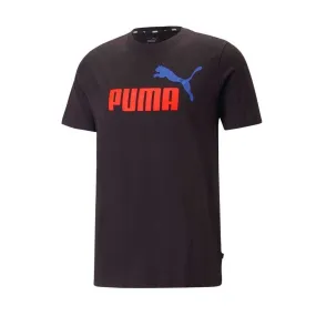 PUMA Camiseta Hombre ESS+2 COL LOGO 586759-62 NEGRO