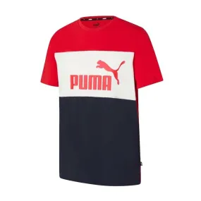 PUMA Camiseta Hombre ESS+COLORBLOCK TEE 848770-21