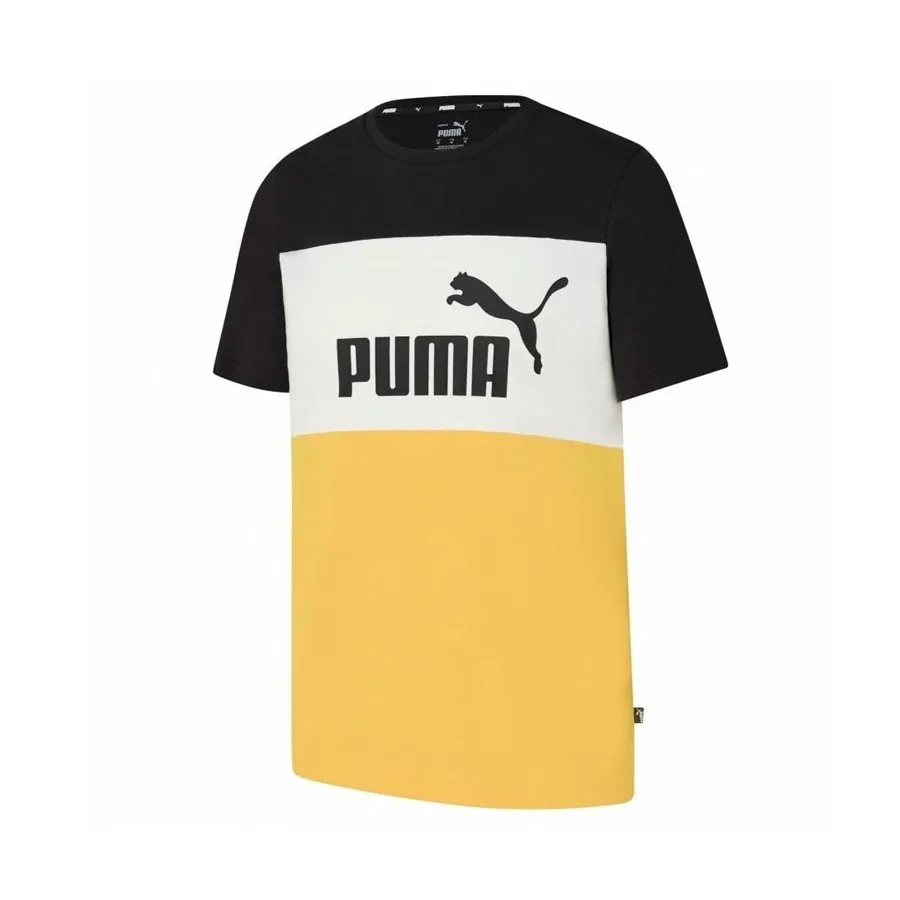 PUMA Camiseta Hombre ESS+COLORBLOCK TEE 848770-51