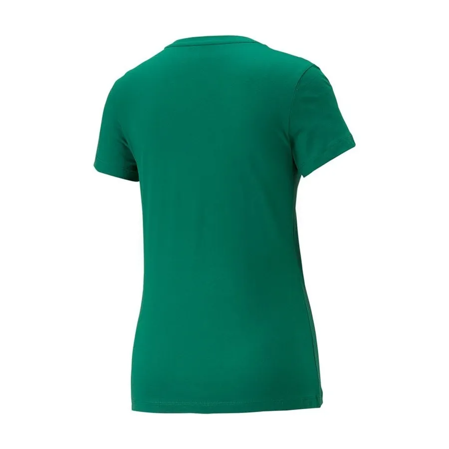 PUMA Camiseta Mujer ESS LOGO 586775-92 verde