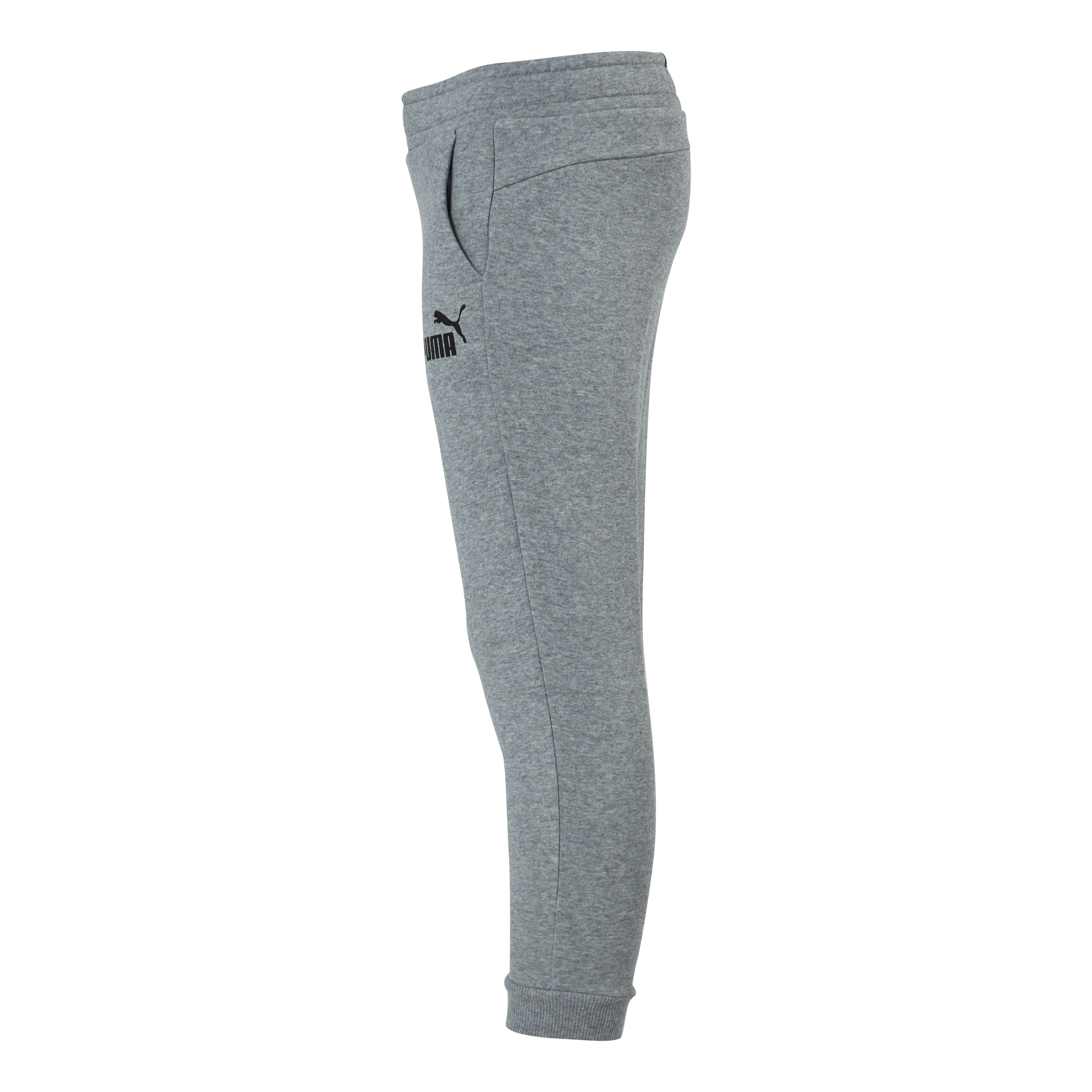 Puma Ess Logo Pants Fl Cl B Medium Gray Heather