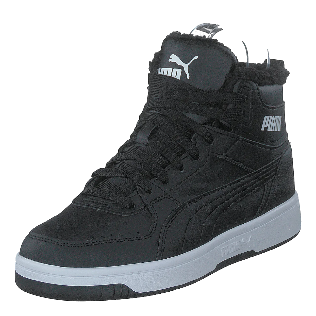 Puma Puma Rebound Joy Fur Jr Puma Black-puma White