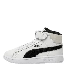 Puma Puma Smash v2 Mid L Fur V PS White