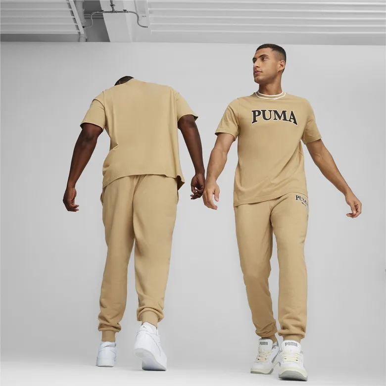 PUMA SQUAD Big Graphic Tee "Prairie Tan"