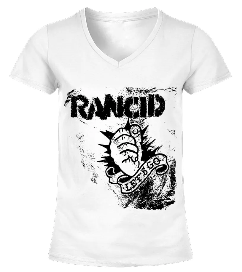 Rancid - Let's Go Camiseta cuello pico Mujer