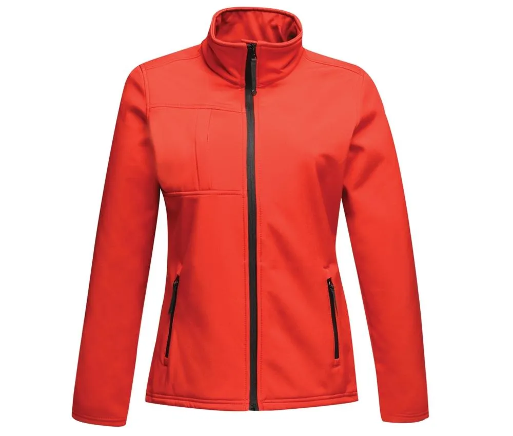 Regatta RGA689 - Softshell para mujer de 3 capas - Classic Red / Black