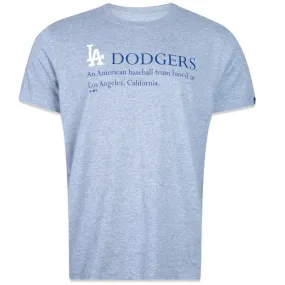 REMERA NEW ERA LOS ANGELES DODGERS CLASSIC M CINZA MBV23TSH010-MESCLA-CINZA