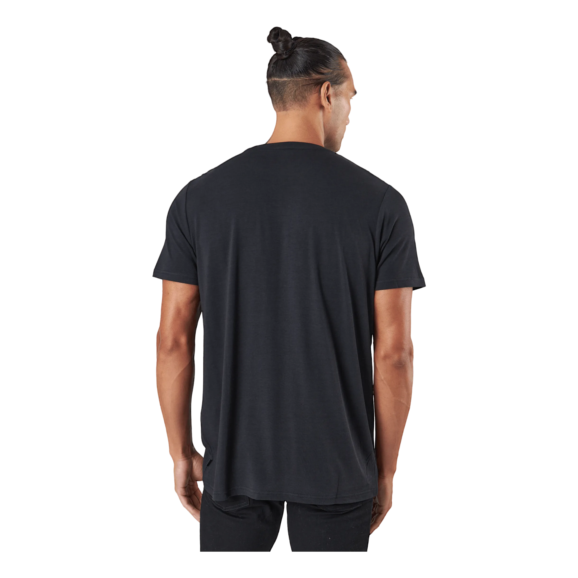 Resteröds R-neck Tee Bamboo Black