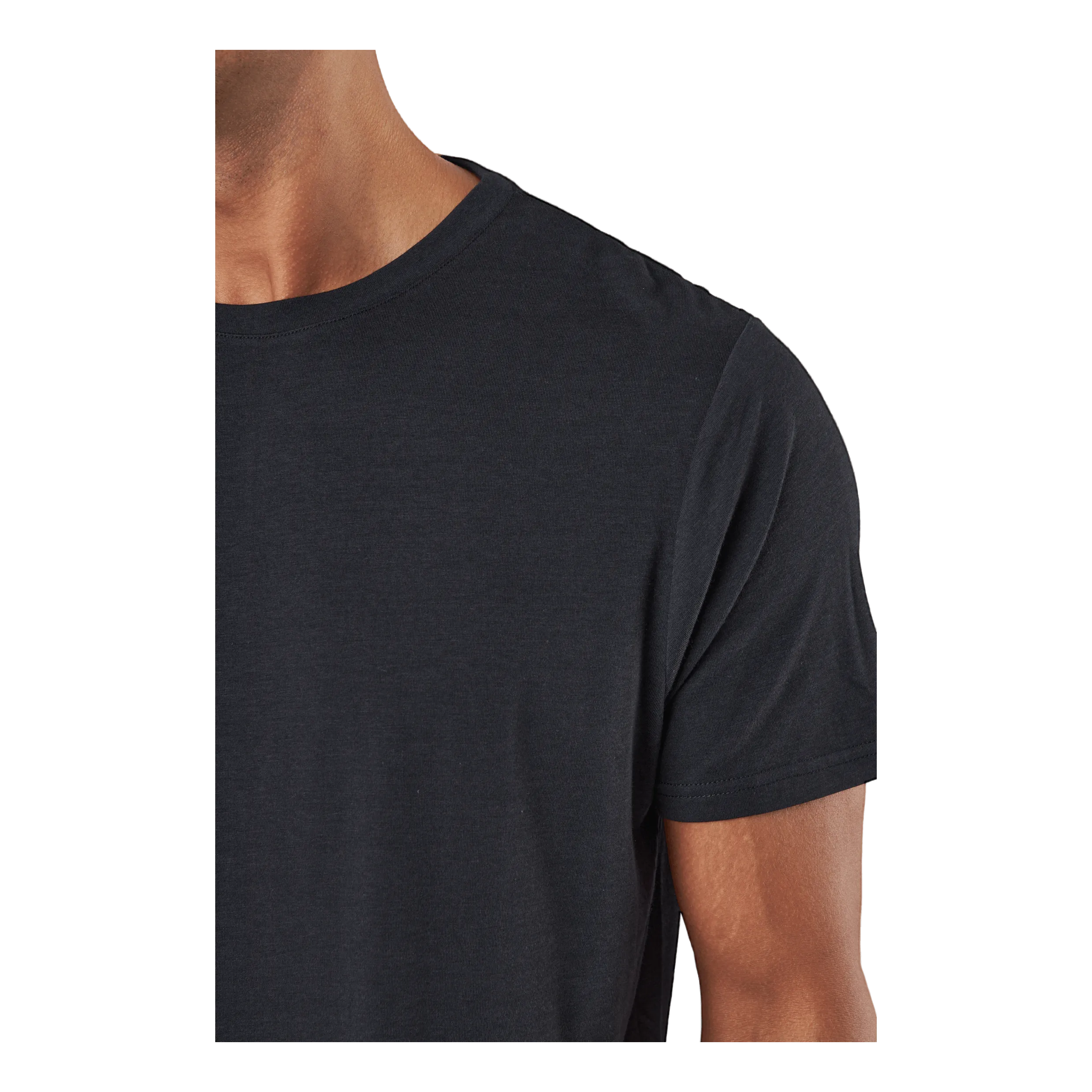 Resteröds R-neck Tee Bamboo Black