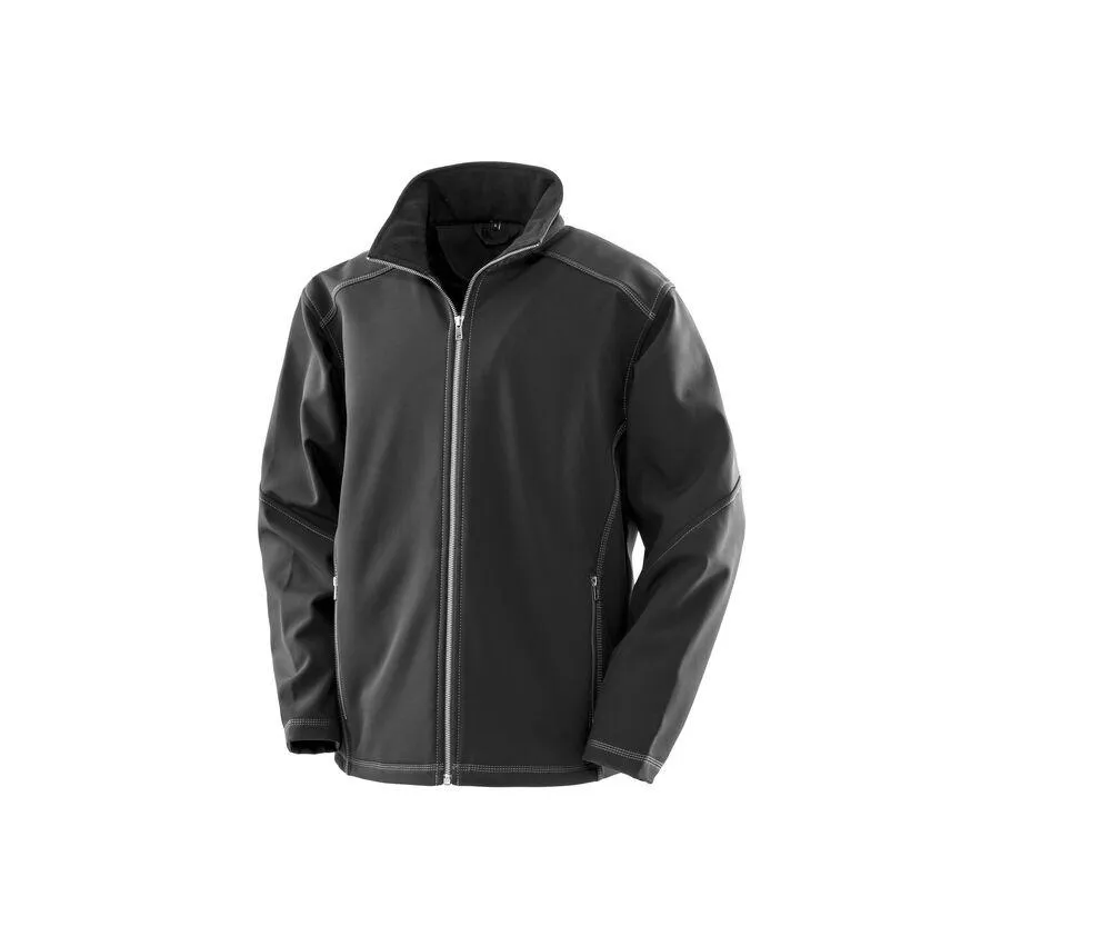 Result RS455M - Softshell homme - Black