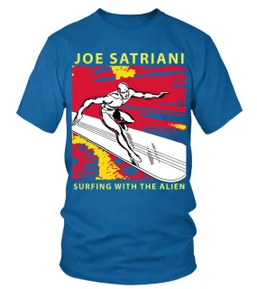 RK80S-211-BL. Joe Satriani - Surfing With The Alien Camiseta cuello redondo Unisex