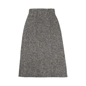 Saint Laurent Wool A-Line Mid Length Skirt