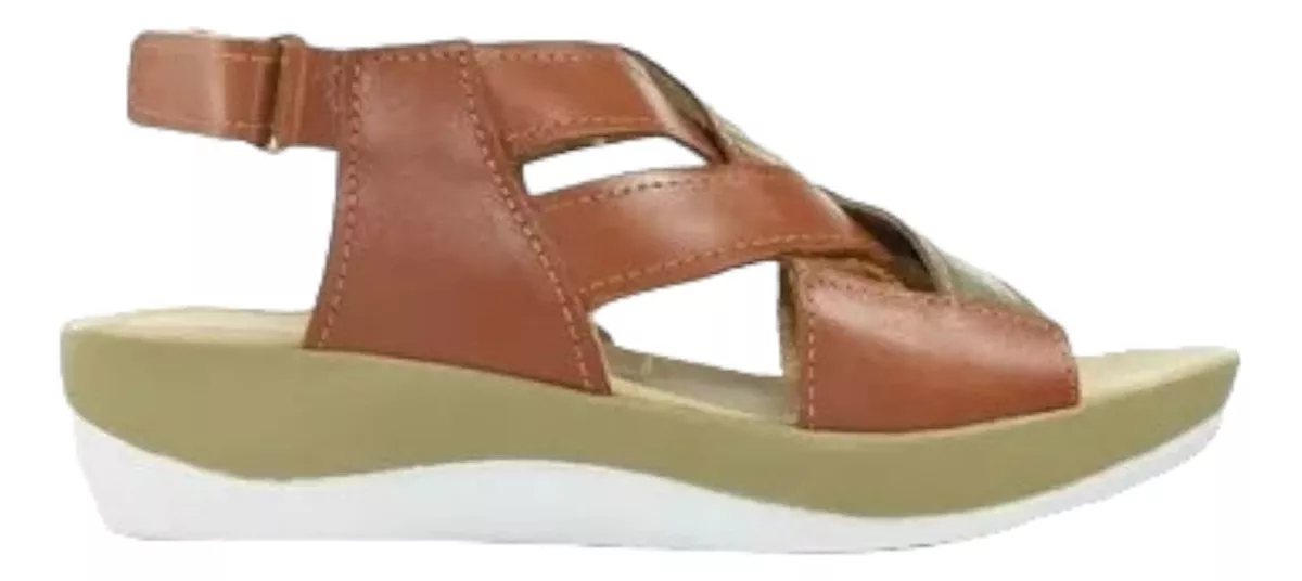 Sandalias Guaracha Cuero  Mujer Gran Confort Ornela 720