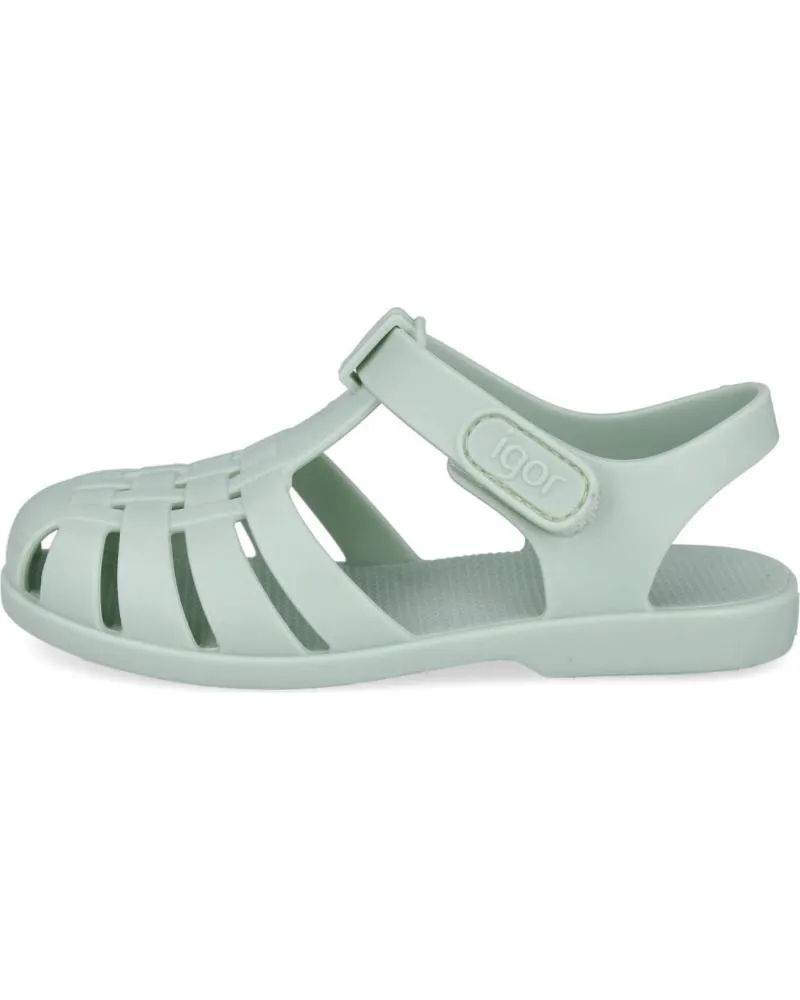 Sandalias IGOR  de Niña S10288-026 CLASICA VELCRO SANDALIAS CANGREJERAS UNISEX  MENTA