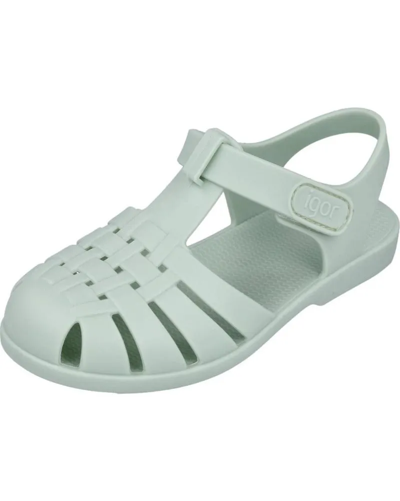 Sandalias IGOR  de Niña S10288-026 CLASICA VELCRO SANDALIAS CANGREJERAS UNISEX  MENTA