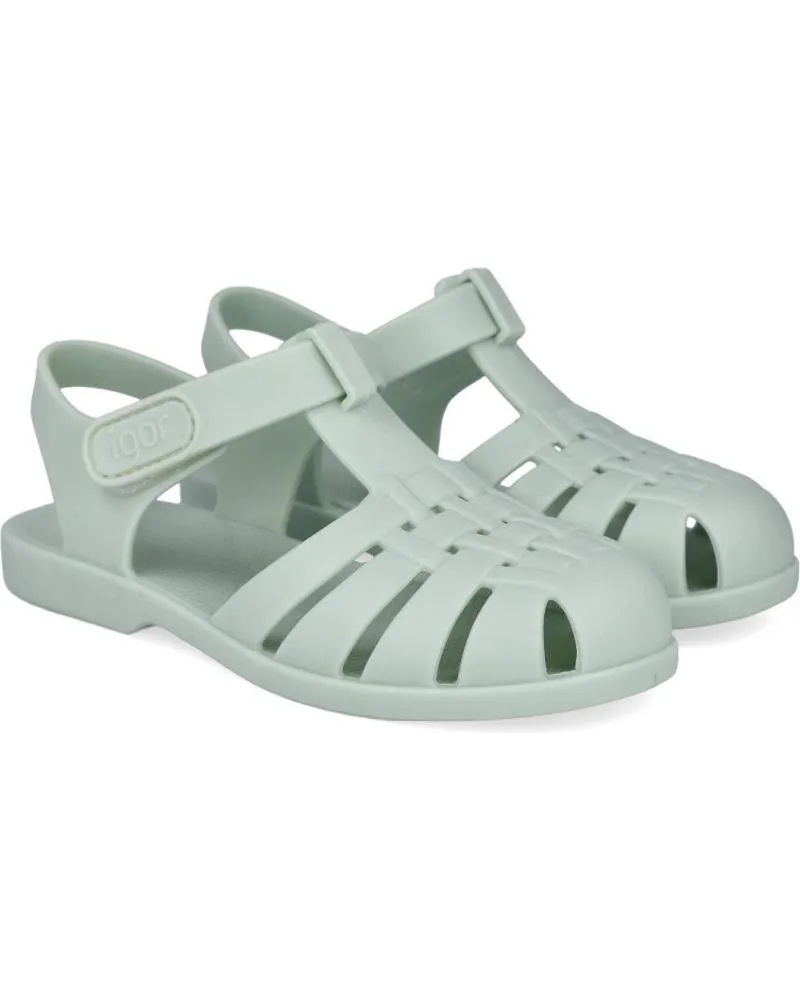 Sandalias IGOR  de Niña S10288-026 CLASICA VELCRO SANDALIAS CANGREJERAS UNISEX  MENTA