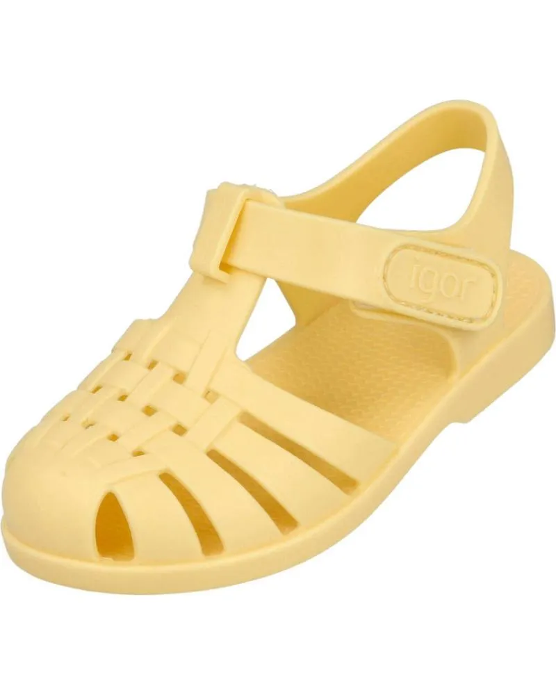 Sandalias IGOR  de Niña S10288-228 TOBBY SANDALIAS CANGREJERAS UNISEX  VAINILLA