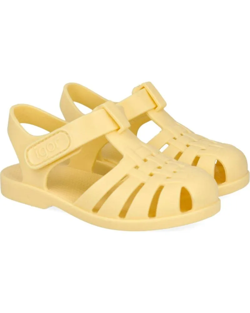 Sandalias IGOR  de Niña S10288-228 TOBBY SANDALIAS CANGREJERAS UNISEX  VAINILLA