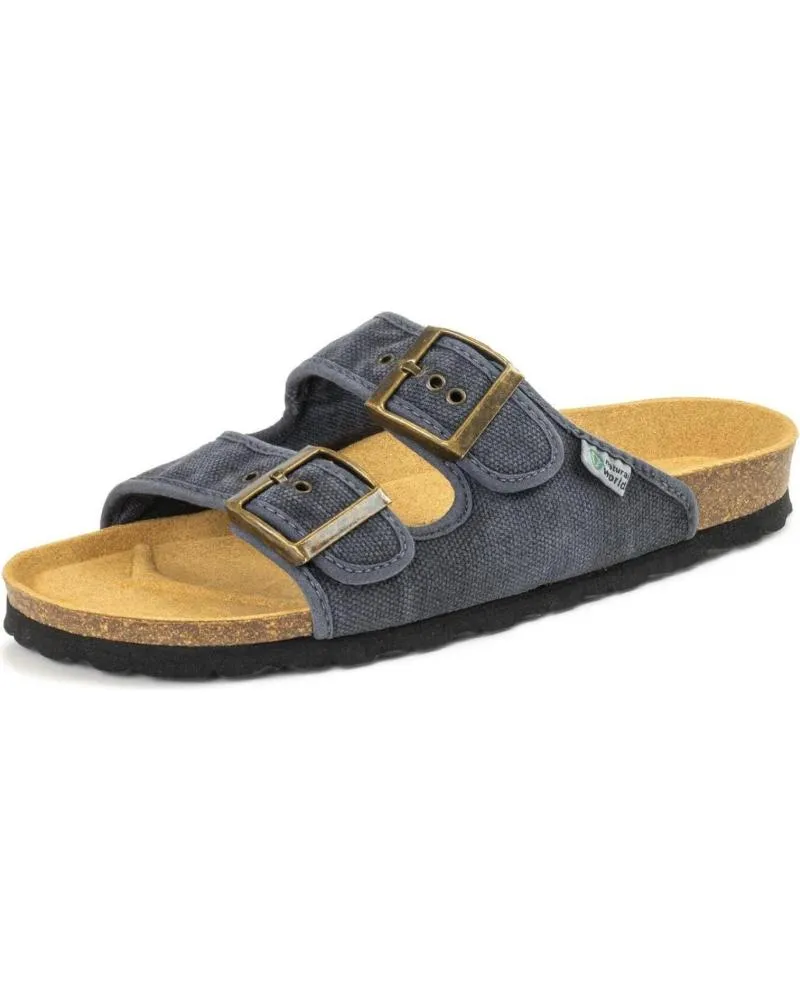 Sandalias NATURAL WORLD  de Mujer SANDALIA UNISEX BIO ANATOMICA 7001E  AZUL MARINO