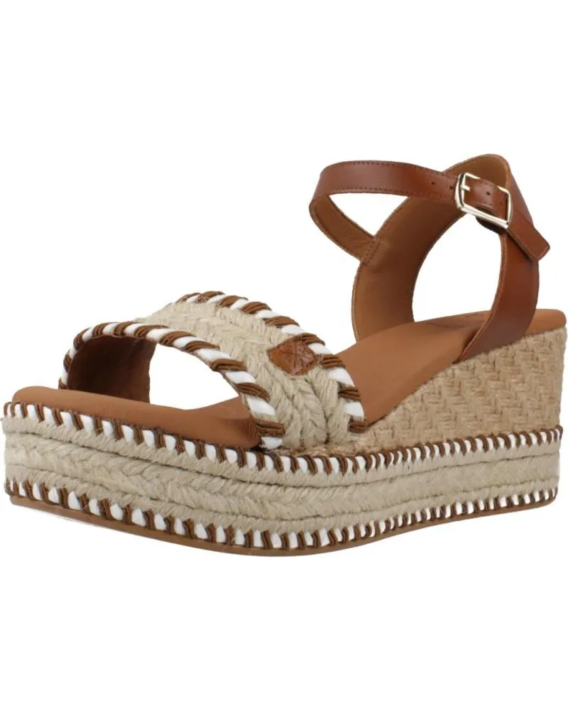 Sandalias POPA  de Mujer SANDALIAS MUJER MODELO ARAMBOL SUTACH COLOR MARRON  CUERO