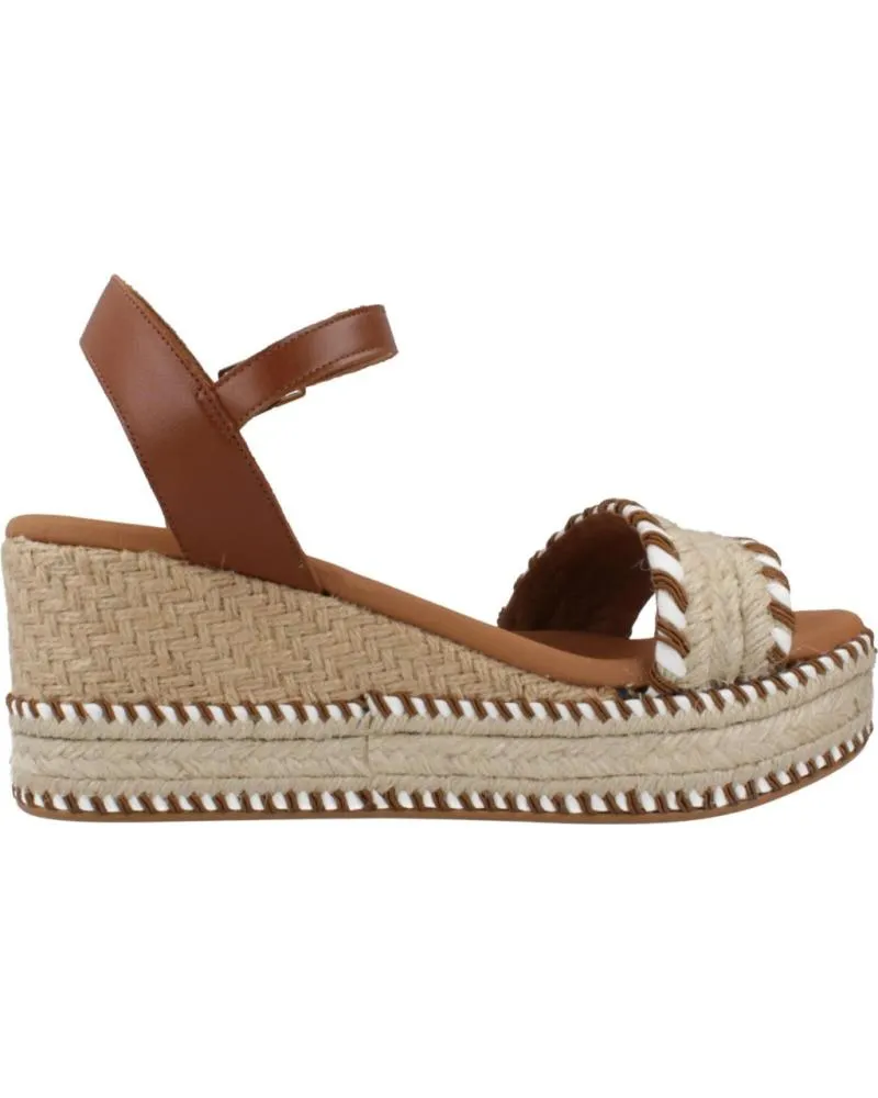 Sandalias POPA  de Mujer SANDALIAS MUJER MODELO ARAMBOL SUTACH COLOR MARRON  CUERO