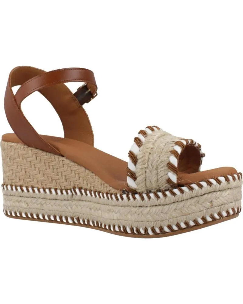 Sandalias POPA  de Mujer SANDALIAS MUJER MODELO ARAMBOL SUTACH COLOR MARRON  CUERO