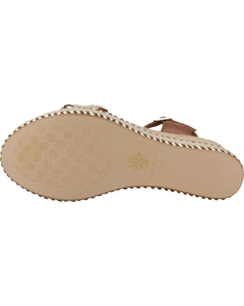 Sandalias POPA  de Mujer SANDALIAS MUJER MODELO ARAMBOL SUTACH COLOR MARRON  CUERO