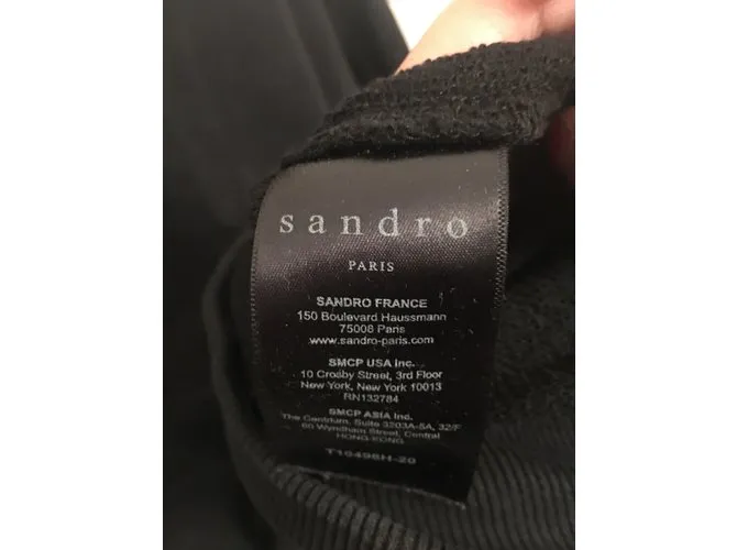 Sandro Tops Negro 