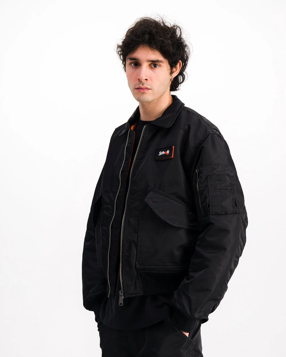 Schott Bomber Black