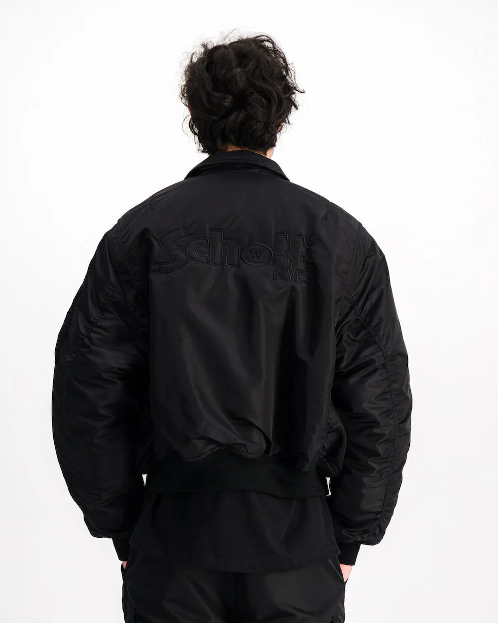 Schott Bomber Black