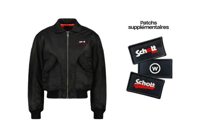 Schott Bomber Black