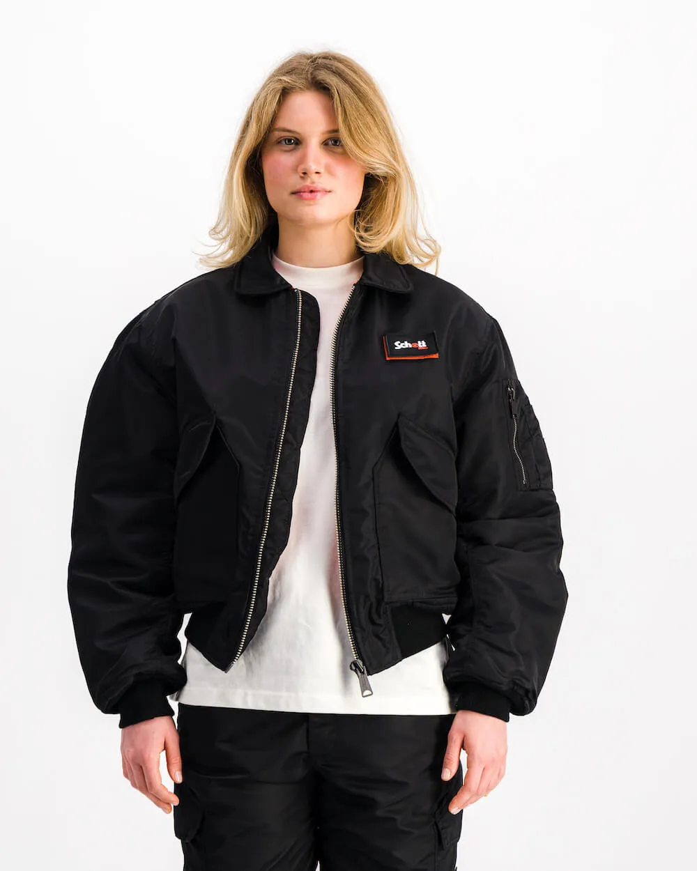 Schott Bomber Black