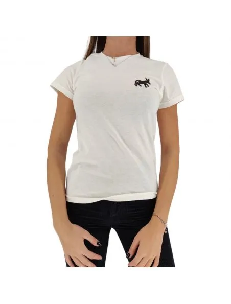 SENSA CUNISIUN Camiseta Classic Logo Mujer White/Black