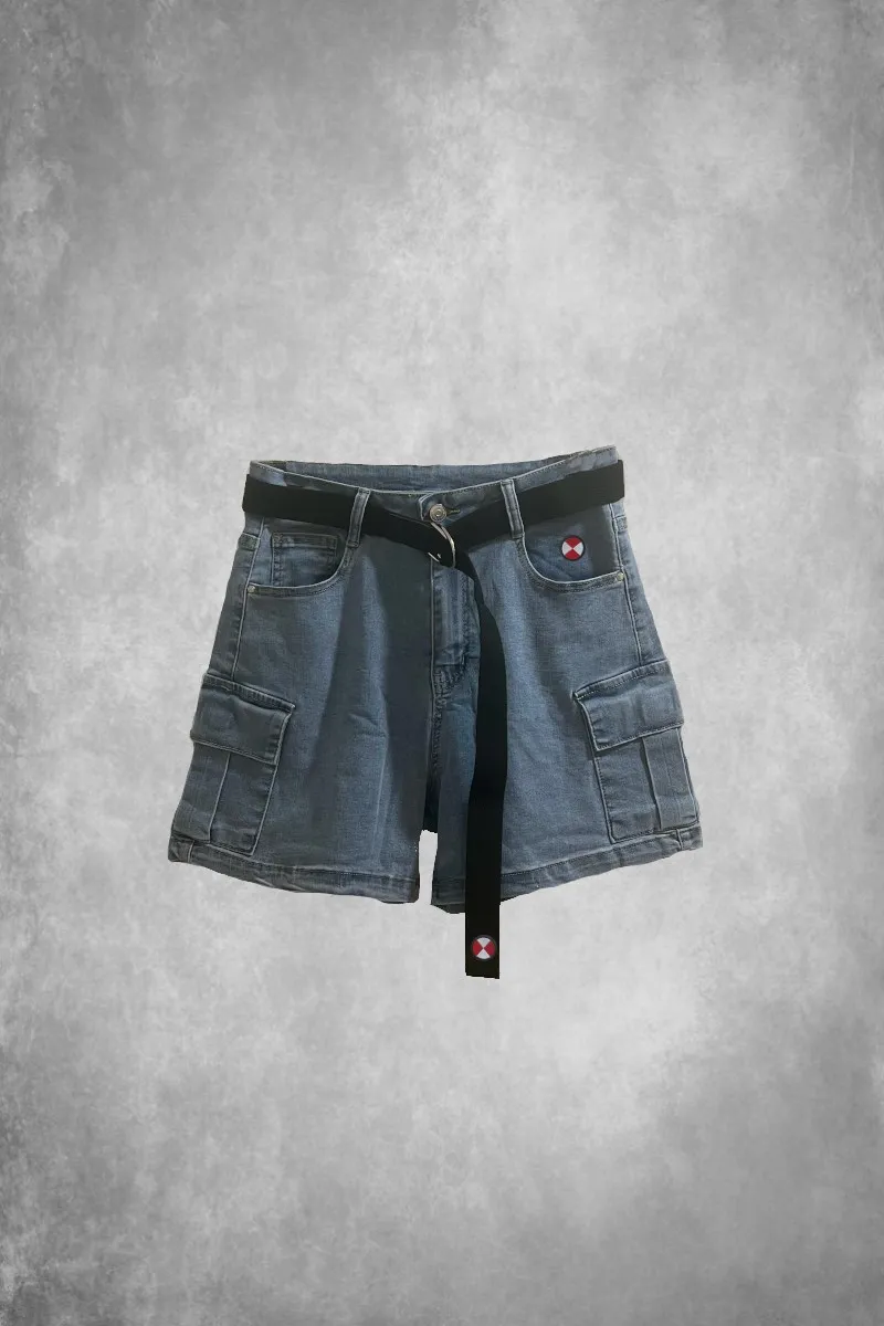 Short denim de mujer CARGO