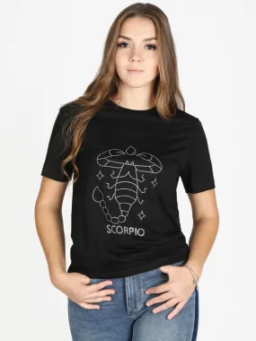 Solada Camiseta de manga corta mujer signo del zodiaco Escorpio