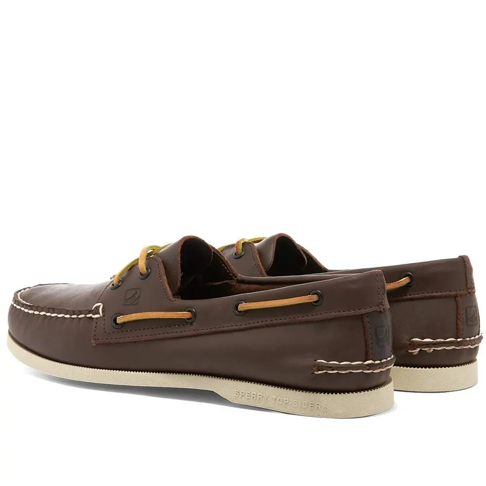 SPERRY TOPSIDER AUTHENTIC ORIGINAL 2-EYE CLASSIC BROWN