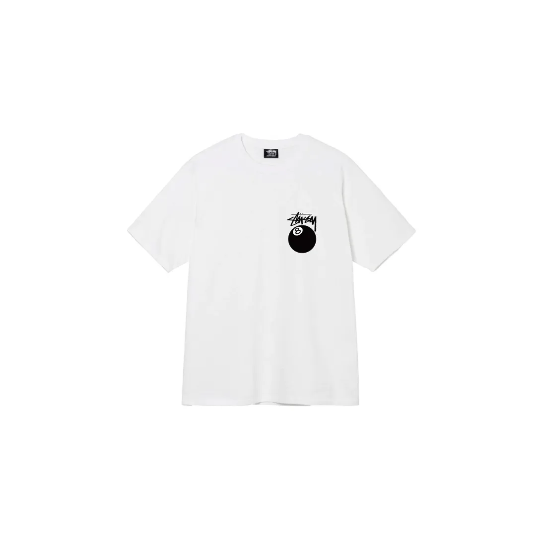 Stussy - 8 Ball Tee Pigment Dyed Natural