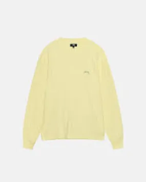 Stussy Lazy Ls Tee Yelo