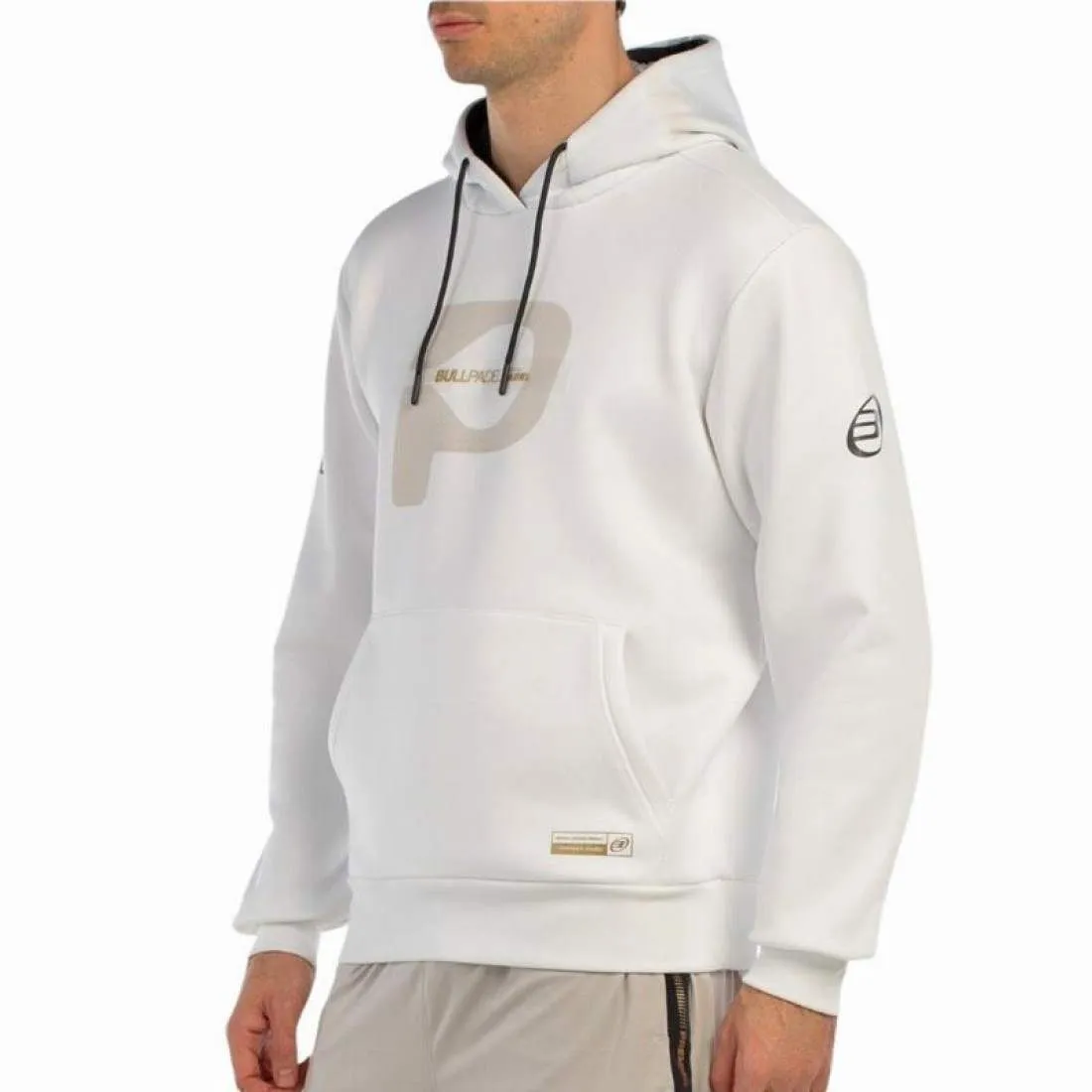 Sudadera Bullpadel Premier Padel Brota Blanco | Bullpadel