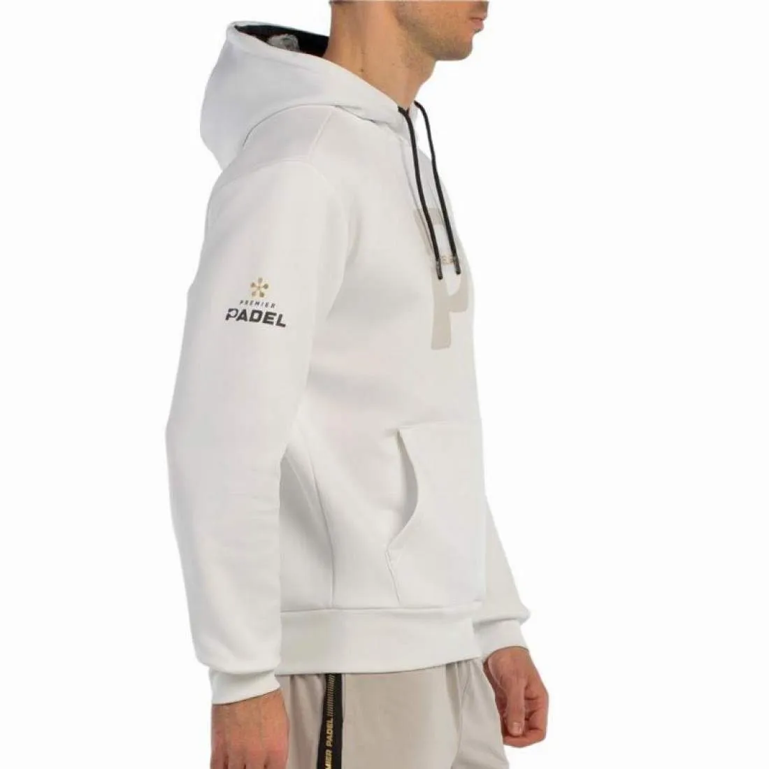 Sudadera Bullpadel Premier Padel Brota Blanco | Bullpadel