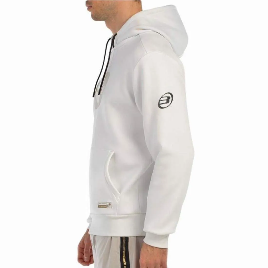 Sudadera Bullpadel Premier Padel Brota Blanco | Bullpadel