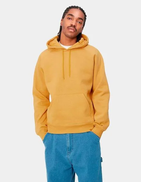 Sudadera Capucha CARHARTT CHASE SWEAT- Sunray / Gold