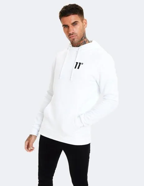 Sudadera Capucha CORE PULLOVER - White