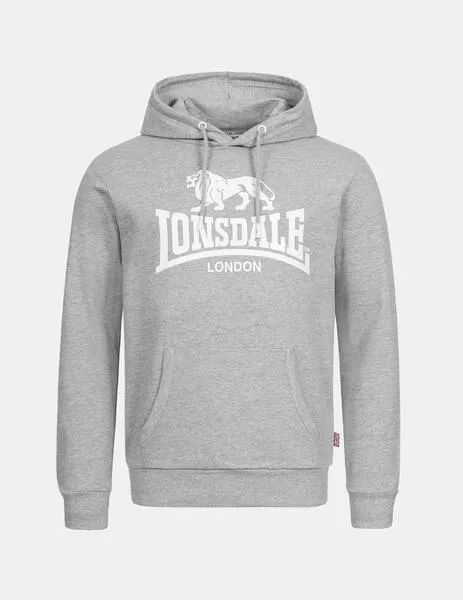 Sudadera Capucha LONSDALE FREMINGTON - Marl Grey